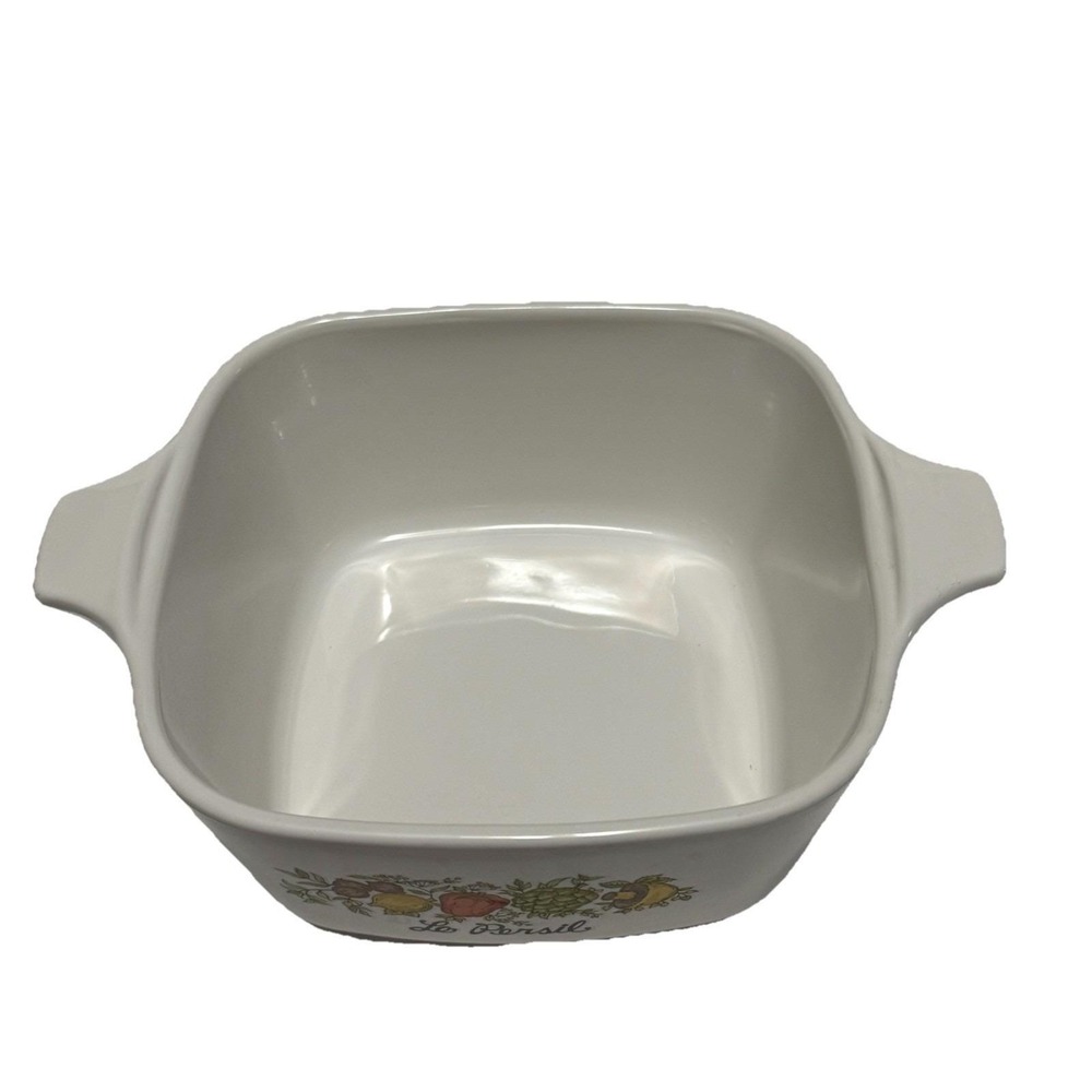 Vintage Corning Ware Spice of Life Le Persil P-43-B 700 ML Baking Dish - Picture 2 of 7